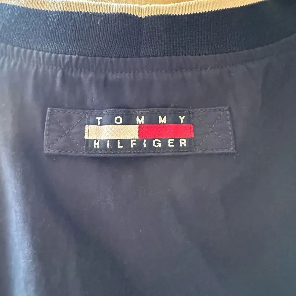 Tommy Hilfiger Navy Pullover - Picture 2 of 4